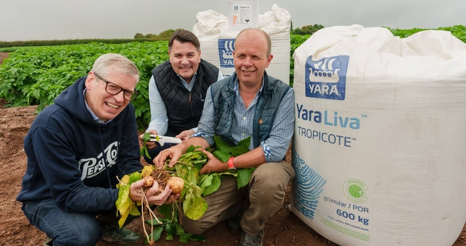 PepsiCo Europe and Yara partner to decarbonise crop production
